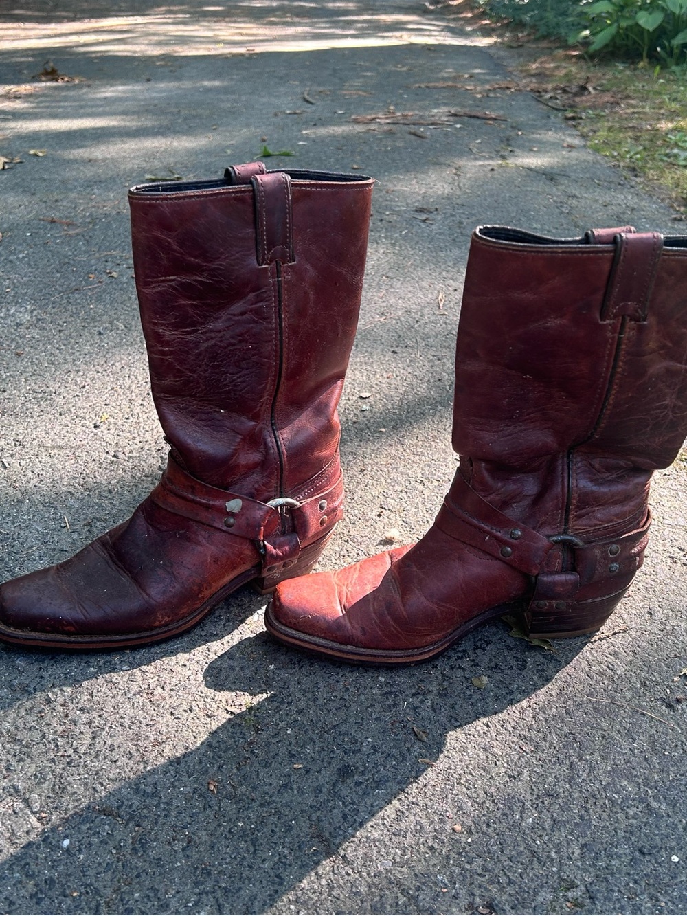 Women's Brown Leather Boots Code West